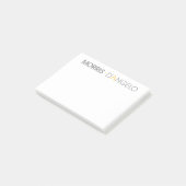 MD - Posten-it® merkt 4" x 3" Post-it Klebezettel (angewinkelt)
