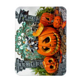 MD Pumpkin Dragon 3" x 4" Foto Magnet (Vertikal)