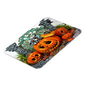 MD Pumpkin Dragon 3" x 4" Foto Magnet (Linke Seite)