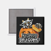 MD Pumpkin Dragon Logo Magnet (Vorderseite/Rückseite)