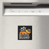 MD Pumpkin Dragon Logo Magnet (In Situ (Geschirrspüler))