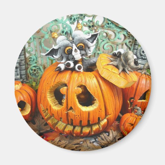 MD Pumpkin Dragon Magnet (Vorne)