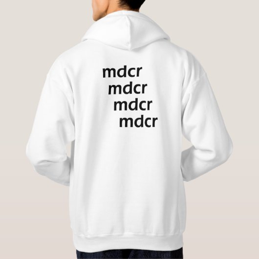 Mdcr Mdcr Mdcr Mdcr, p guardiola Hoodie (Rückseite)