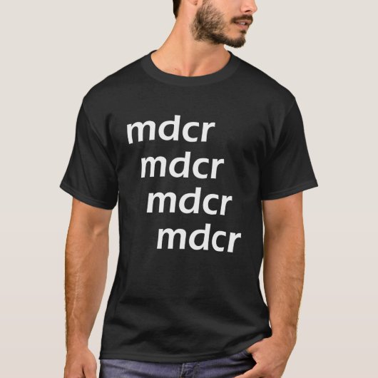Mdcr Mdcr Mdcr Mdcr, p guardiola T-Shirt (Vorderseite)