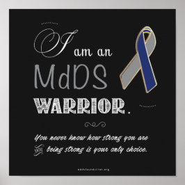 MdDS Awareness 12"x12" Value Poster Paper (Matte)