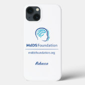 MdDS Awareness iPhone / iPad case (Rückseite)