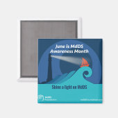 MdDS Magnet (Vorderseite/Rückseite)