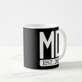 MdEst 2022 Neuer Doktor Doktor Doktor Md Medical D Kaffeetasse (VorderseiteRechts)