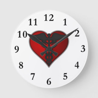 MDF-Uhr Runde Wanduhr