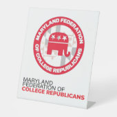 MDFCR-Tabellenplakat Sockelschild (Vorderseite)