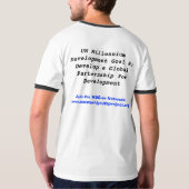 MDG 8 T-Shirt (Rückseite)