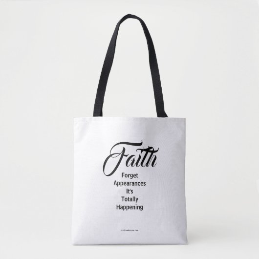 MDILLONDESIGNS.COM präsentiert #FAITH Tasche (Vorderseite)