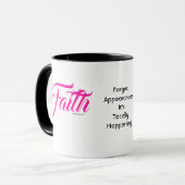 MDILLONDESIGNS.COM präsentiert #FAITH Tasse (Vorderseite Links)