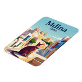Mdina Malta Magnet (Linke Seite)