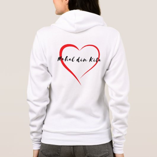 MdK Zip Hoodie (Rückseite)