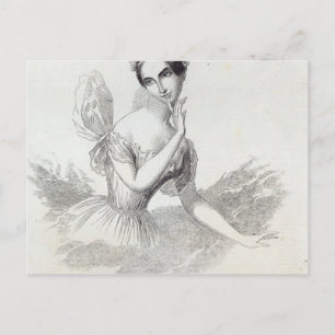 Mdlle Lucile Grahn Postkarte