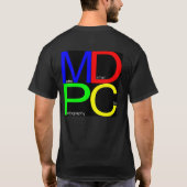 MDPC färbt T - Shirt (Rückseite)
