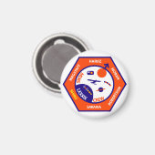MDRS Crew 89 Magnet (Vorderseite/Rückseite)