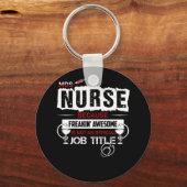 MDS Nurse Because Freakin' Awesome Isn't An Offici Schlüsselanhänger (Vorderseite)