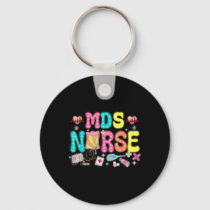 Mds Nurse Heart Valentinstag Medizinische Krankenp Schlüsselanhänger