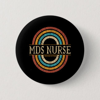Mds Nurse Nursing Button