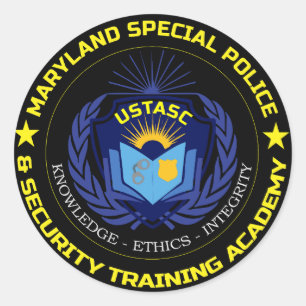 MDSPOSA-Offizielle Logo-Aufkleber Runder Aufkleber