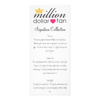 MDT Unterzeichnungs-Sammlungs-Vertikale-Karte Werbekarte