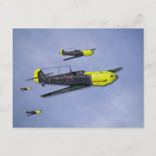 ME109E POSTKARTE (Vorderseite)