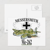 me 262 postkarte (Vorne/Hinten)