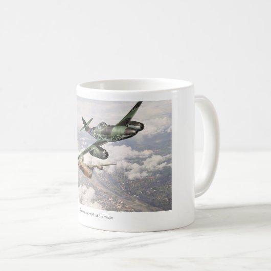 Me 262 Schwalbe Kaffeetasse (VorderseiteRechts)
