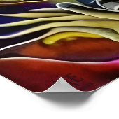 Me - AI Fantasy Digital Art Print - Modern Poster (Ecke)