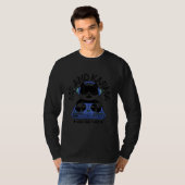Me And Karma Vibe Like That Funny DJ Funny Cat T-Shirt (Vorne ganz)