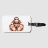 Me and My Bigfoot Gepäckanhänger (Vorderseite (Horizontal))