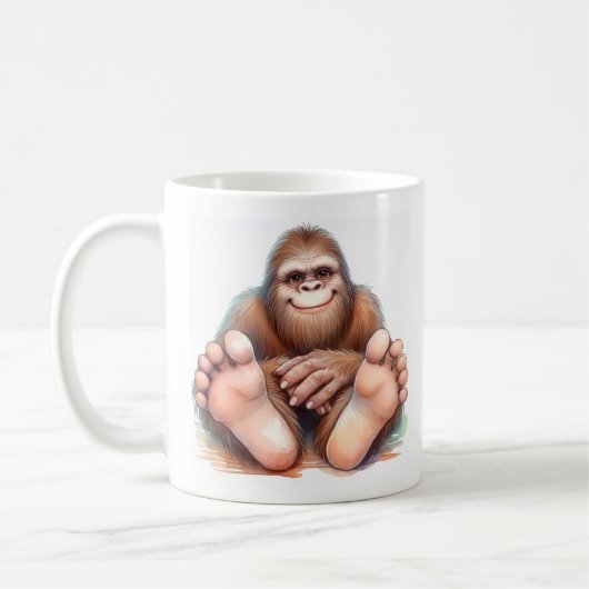 Me and My Bigfoot Kaffeetasse (Links)