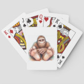 Me and My Bigfoot Playing Cards Spielkarten (Rückseite)