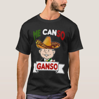 Me Canso Ganso AMLO Mexican Chibi Niedlich Black T T-Shirt