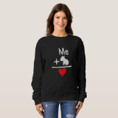 Me + Capybara Capibara Love   Sweatshirt (Vorne ganz)