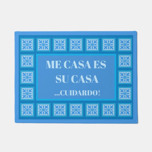 Me Casa es su casa Spanischen Empfang Fußmatte (Vorderseite)