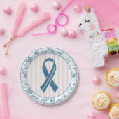 ME/CFS Awareness Ribbon Pappteller (Party)