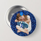 ME/CFS-Bewusstsein "Girl of Hope" Button (Vorne & Hinten)