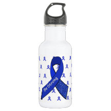 ME/CFS Blue Awareness Ribbon for Chronic Fatigue