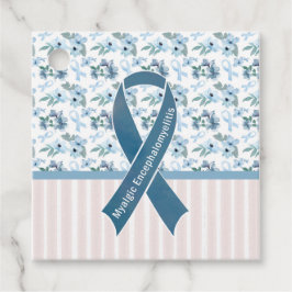 Me/CFS Blue Ribbon Awareness Geschenkanhänger