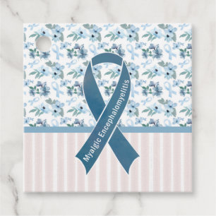 Me/CFS Blue Ribbon Awareness Geschenkanhänger