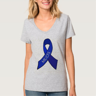 ME/CFS Chronic Fatigue Syndrome Awareness Ribbon T-Shirt