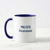 ME/CFS Chronic Fatigue Syndrome Awareness Tasse (Links)