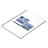 ME/CFS Chronische Müdigkeit Bewusstsein Notizblock (Linke Seite)