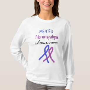 ME/CFS Fibromyalgia Ribbon Awareness Shirt