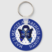 ME/CFS-Syndrom Schlüsselanhänger (Vorderseite)