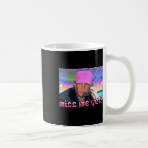 Me doch Donald Trump 2024 Holding Phone Call Pink  Kaffeetasse