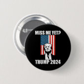 Me doch Funny Trump 2024 Button (Vorne & Hinten)